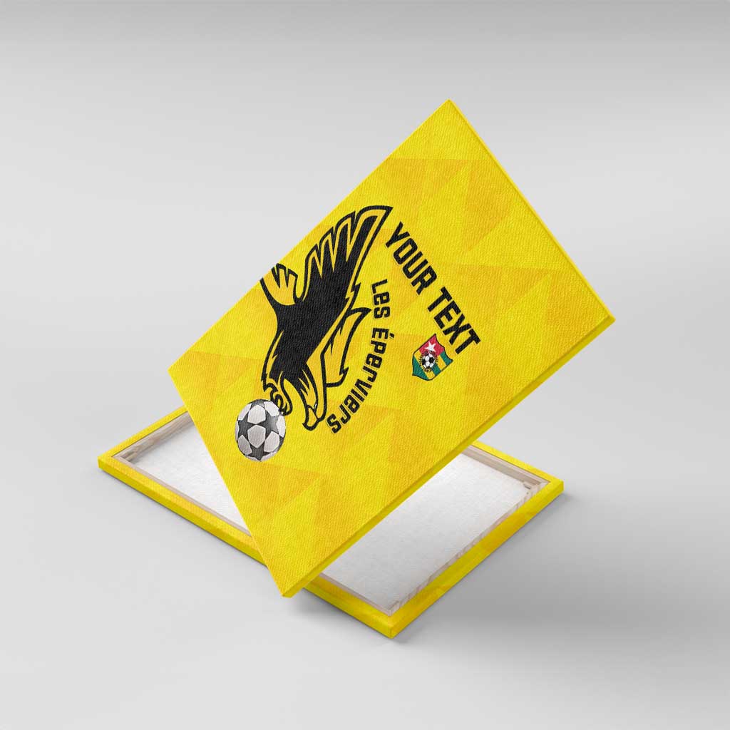 Custom Togo Football Canvas Wall Art Go Champions