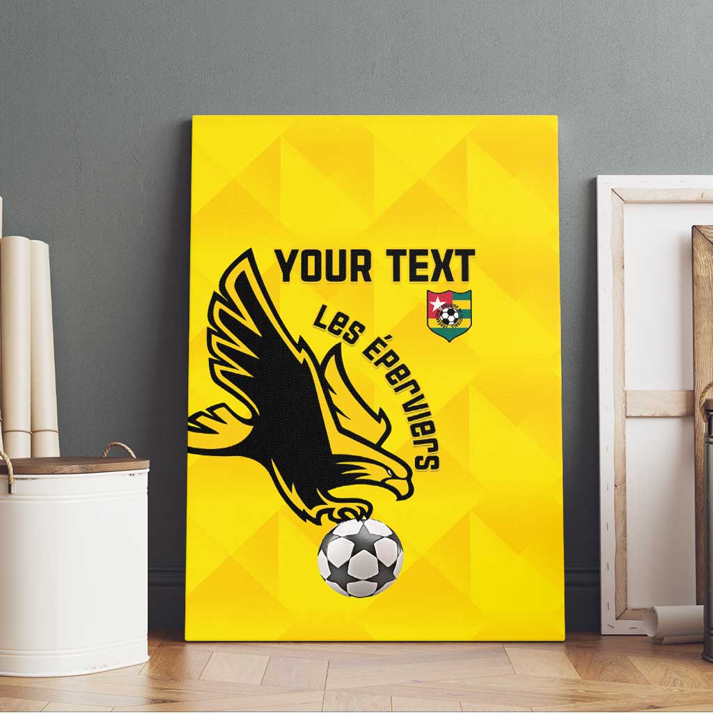 Custom Togo Football Canvas Wall Art Go Champions