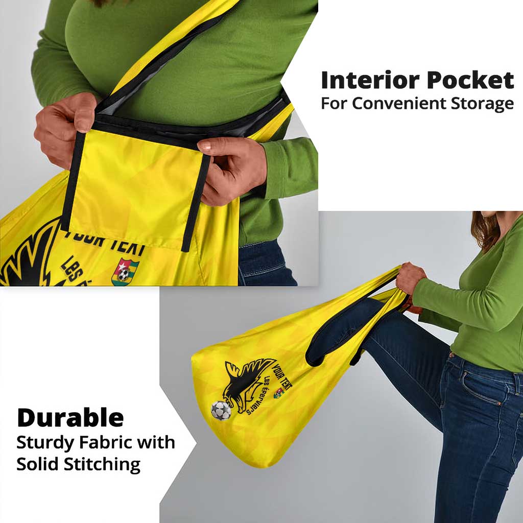 Custom Togo Football Grocery Bag Go Champions