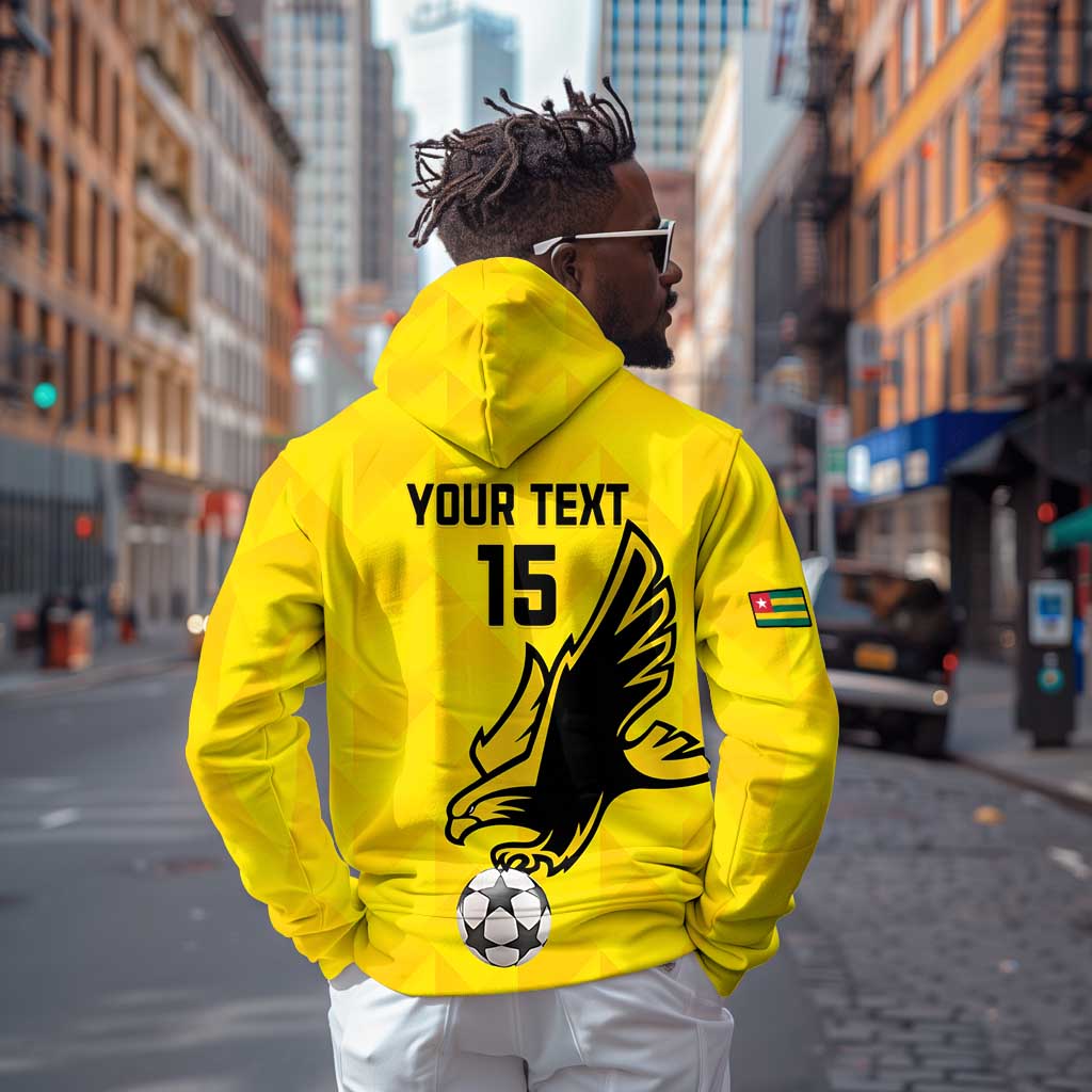 Custom Togo Football Hoodie Go Champions