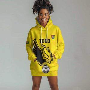 Custom Togo Football Hoodie Dress Go Champions