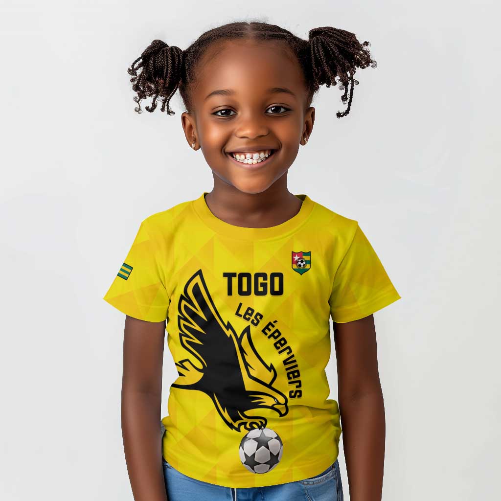 Custom Togo Football Kid T shirt Go Champions