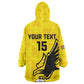 Custom Togo Football Kid Wearable Blanket Hoodie Go Champions