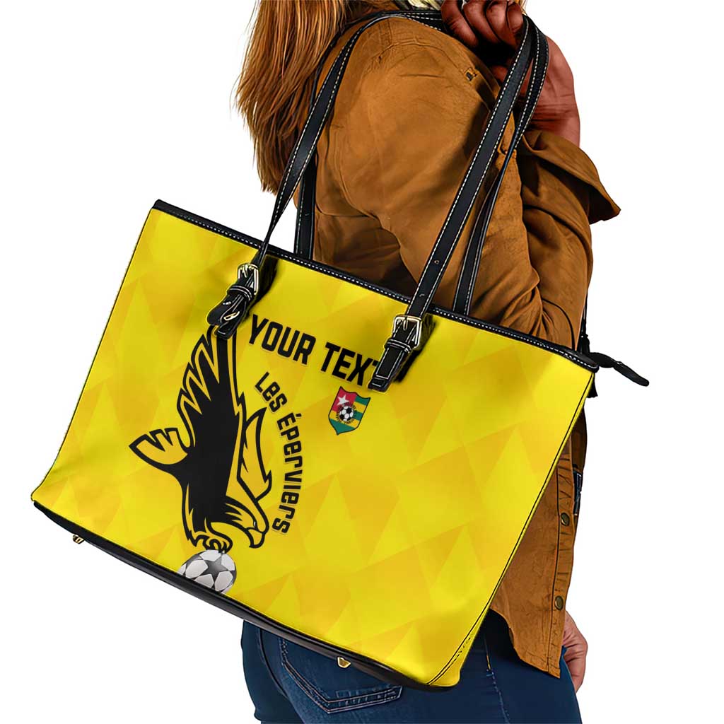 Custom Togo Football Leather Tote Bag Go Champions