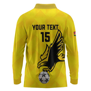 Custom Togo Football Long Sleeve Polo Shirt Go Champions