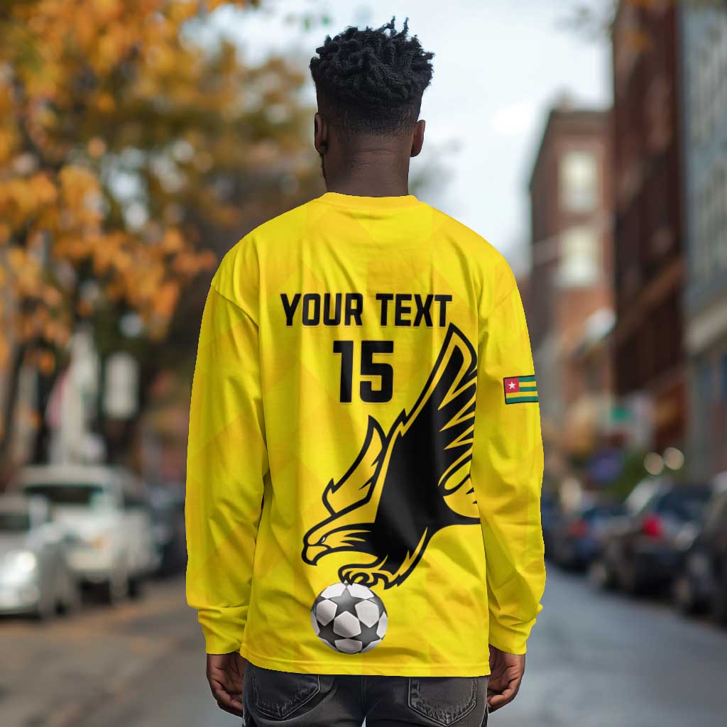 Custom Togo Football Long Sleeve Shirt Go Champions
