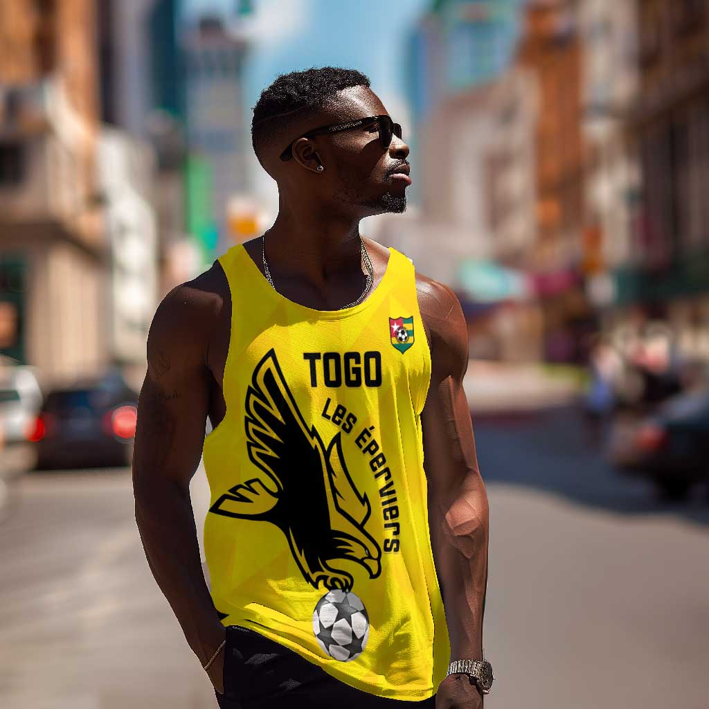 Custom Togo Football Men Tank Top Go Champions