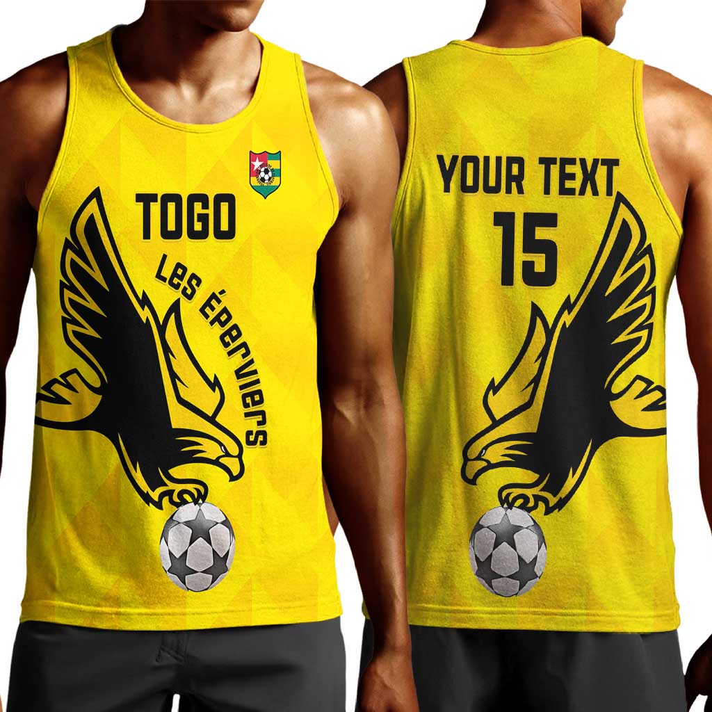 Custom Togo Football Men Tank Top Go Champions