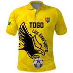 Custom Togo Football Polo Shirt Go Champions