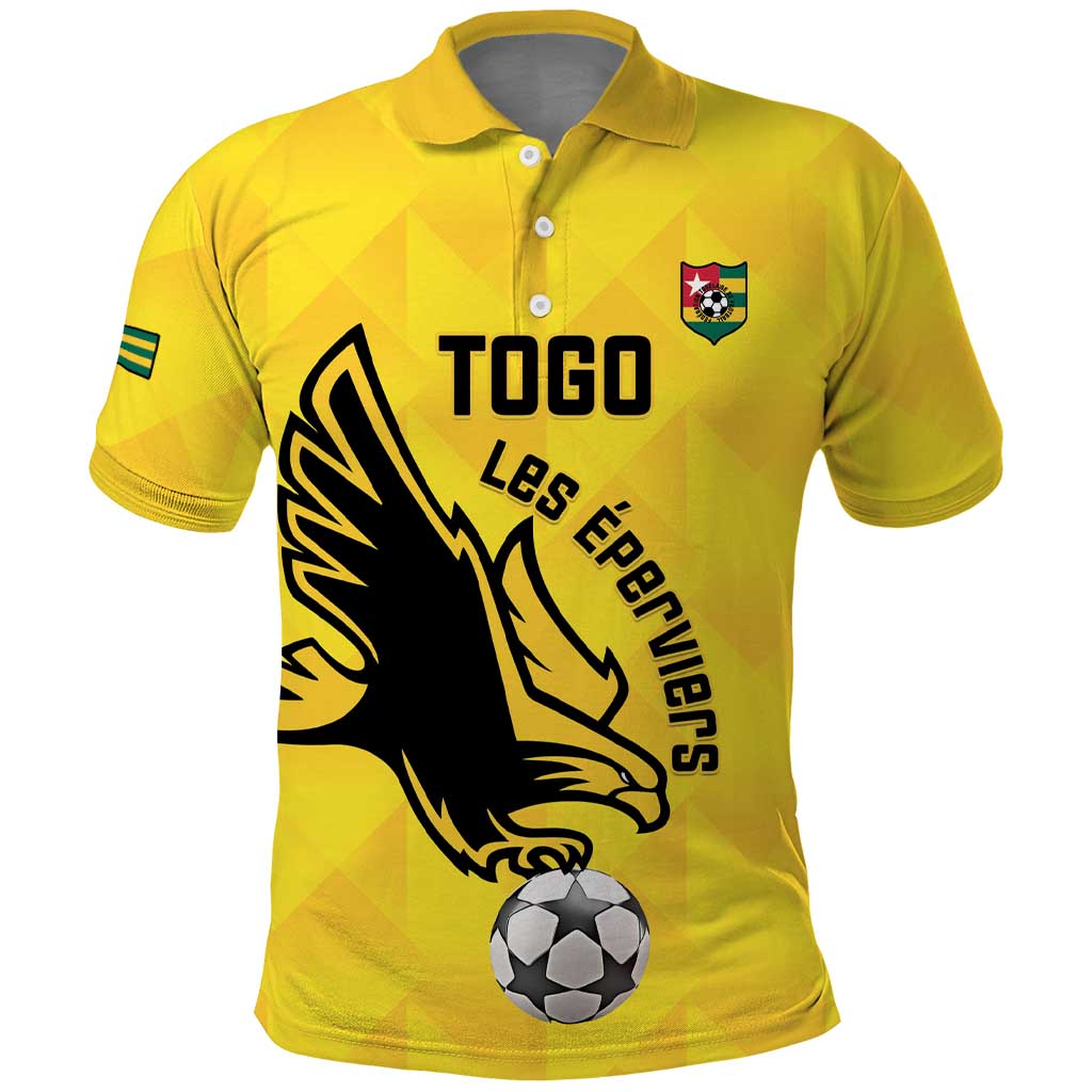 Custom Togo Football Polo Shirt Go Champions