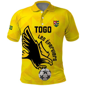 Custom Togo Football Polo Shirt Go Champions