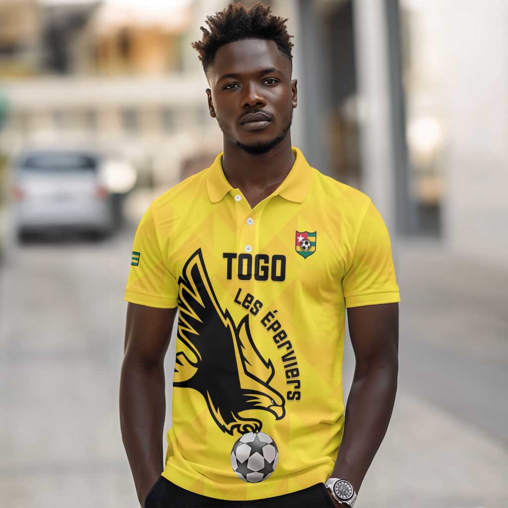 Custom Togo Football Polo Shirt Go Champions