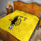Custom Togo Football Quilt Go Champions