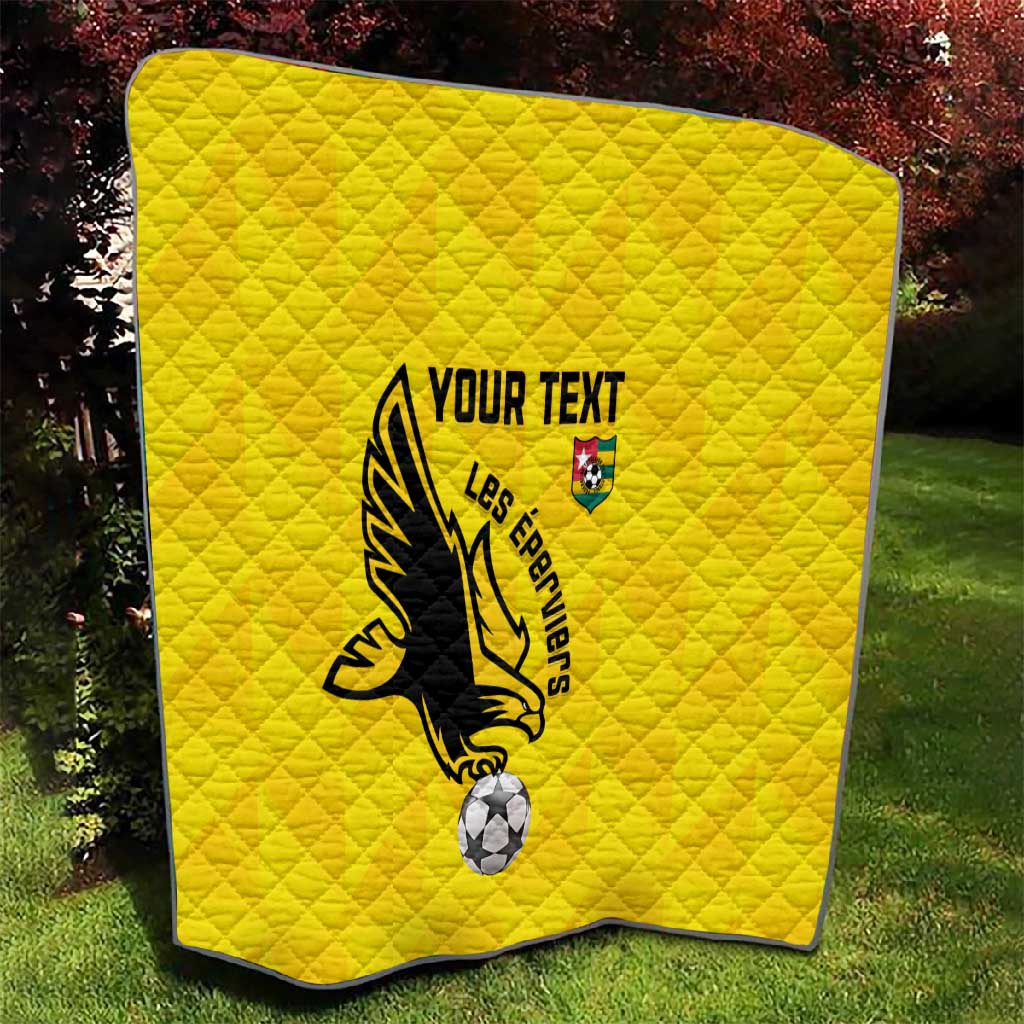 Custom Togo Football Quilt Go Champions