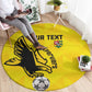 Custom Togo Football Round Carpet Go Champions