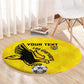 Custom Togo Football Round Carpet Go Champions