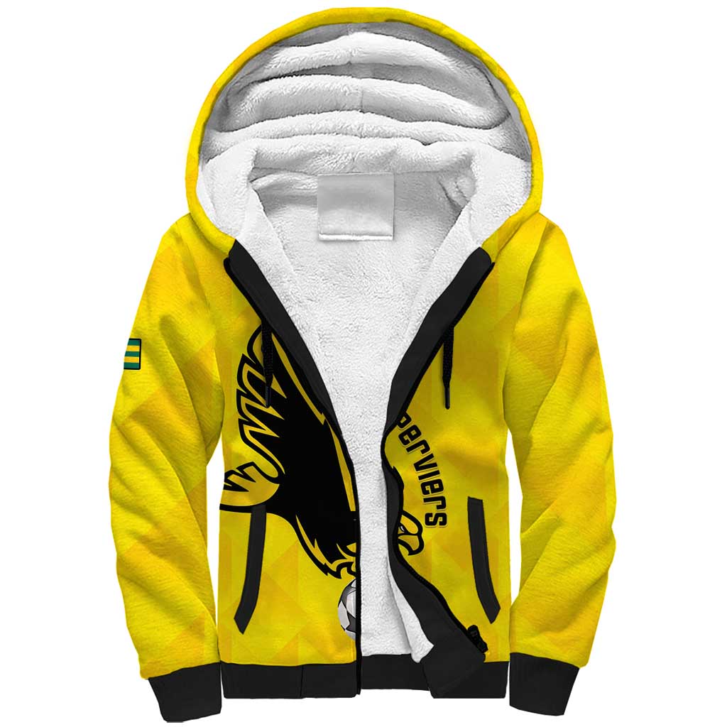 Custom Togo Football Sherpa Hoodie Go Champions