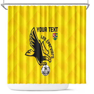 Custom Togo Football Shower Curtain Go Champions
