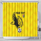 Custom Togo Football Shower Curtain Go Champions