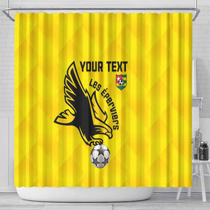 Custom Togo Football Shower Curtain Go Champions