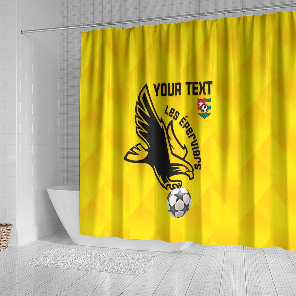 Custom Togo Football Shower Curtain Go Champions