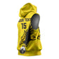 Custom Togo Football Sleeveless Hoodie Go Champions - African Pride
