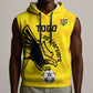 Custom Togo Football Sleeveless Hoodie Go Champions - African Pride