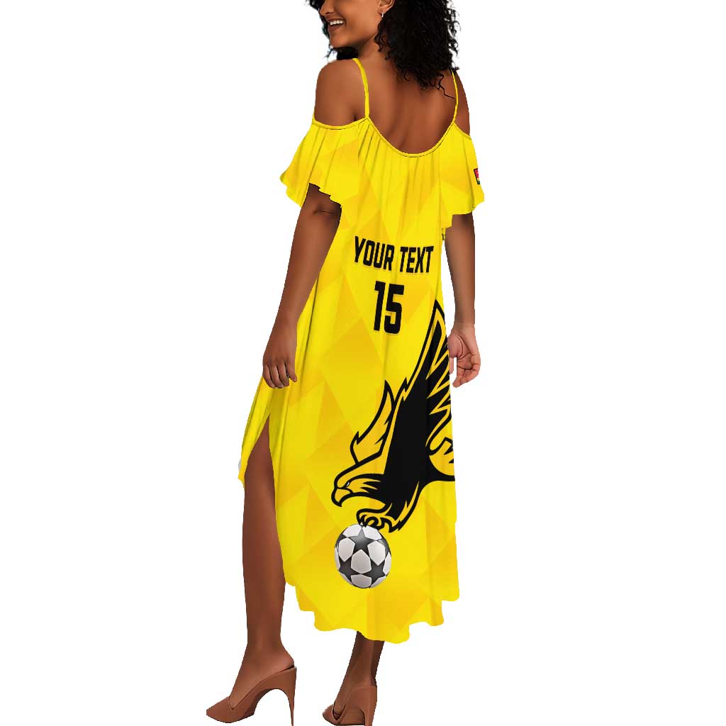 Custom Togo Football Summer Maxi Dress Go Champions