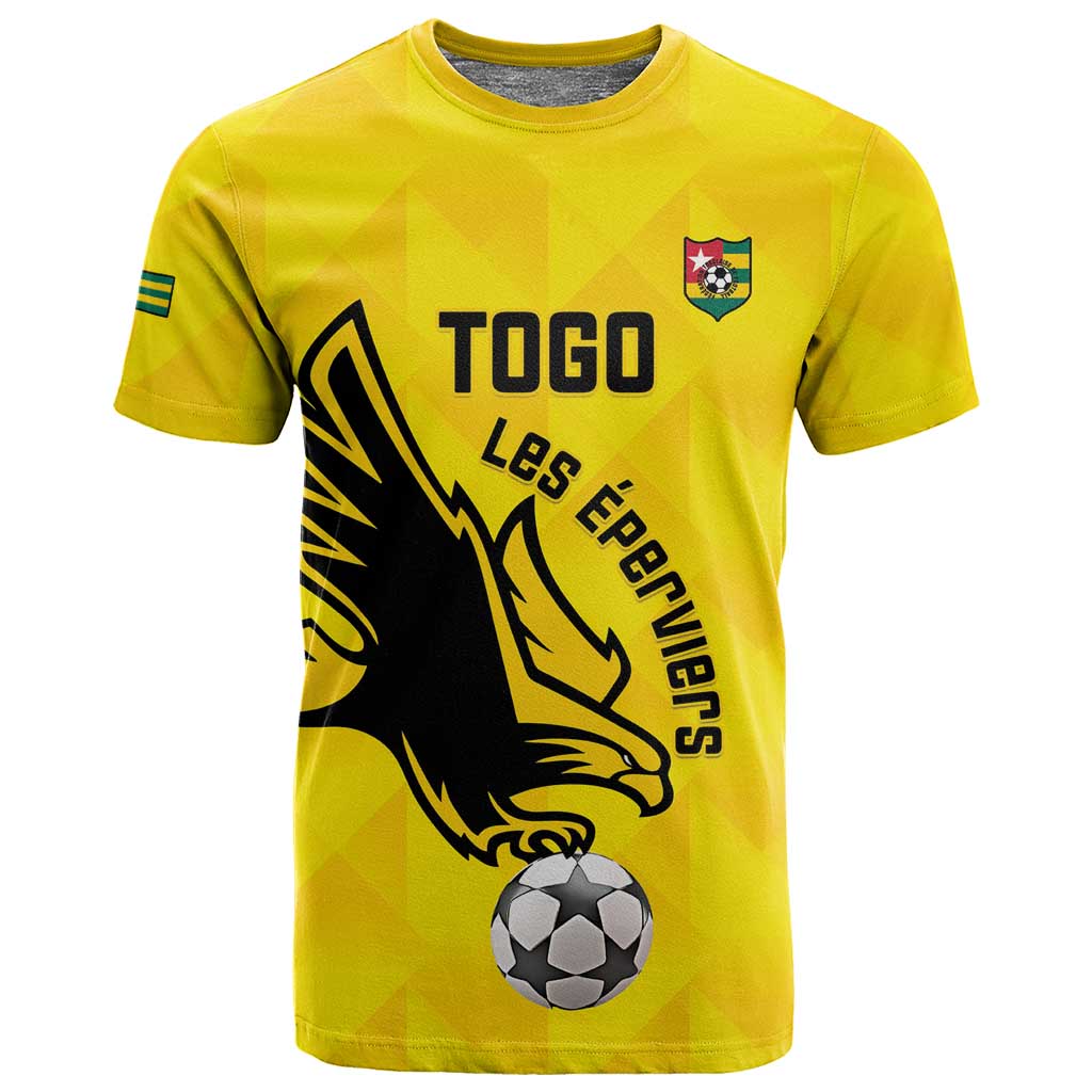 Custom Togo Football T shirt Go Champions