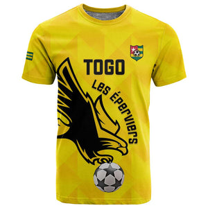 Custom Togo Football T shirt Go Champions