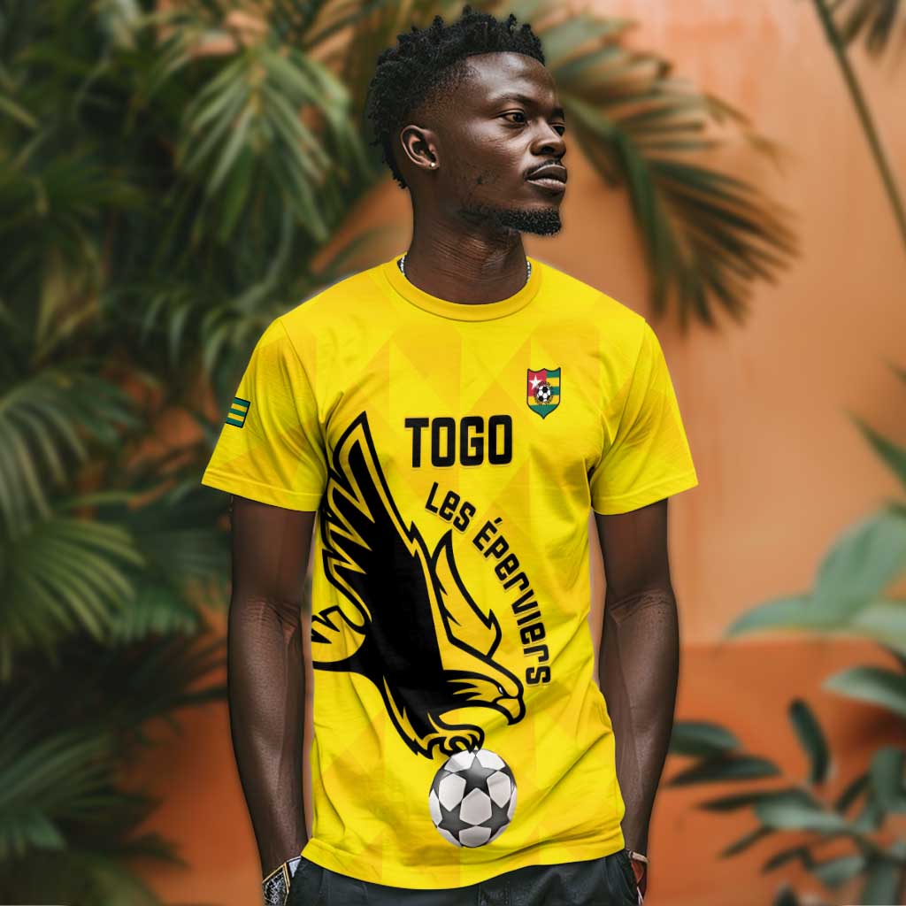 Custom Togo Football T shirt Go Champions
