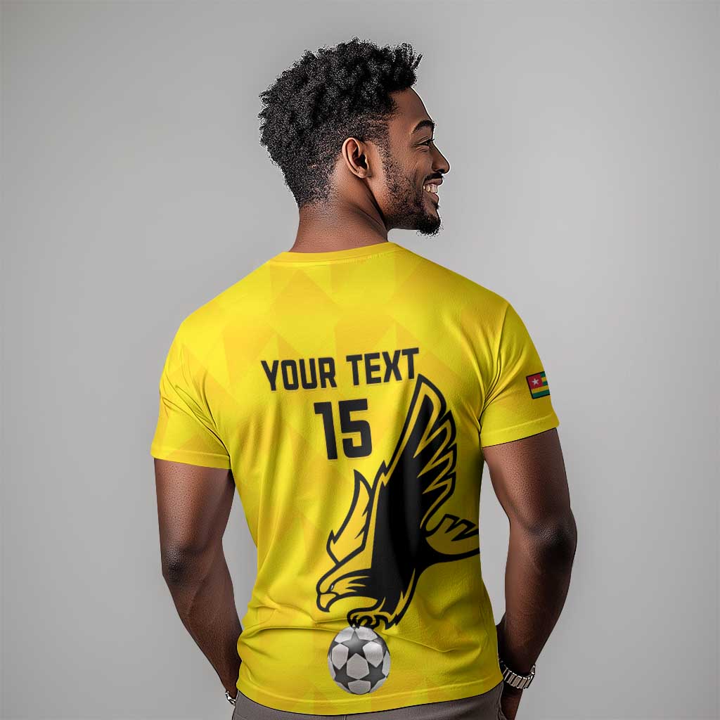 Custom Togo Football T shirt Go Champions