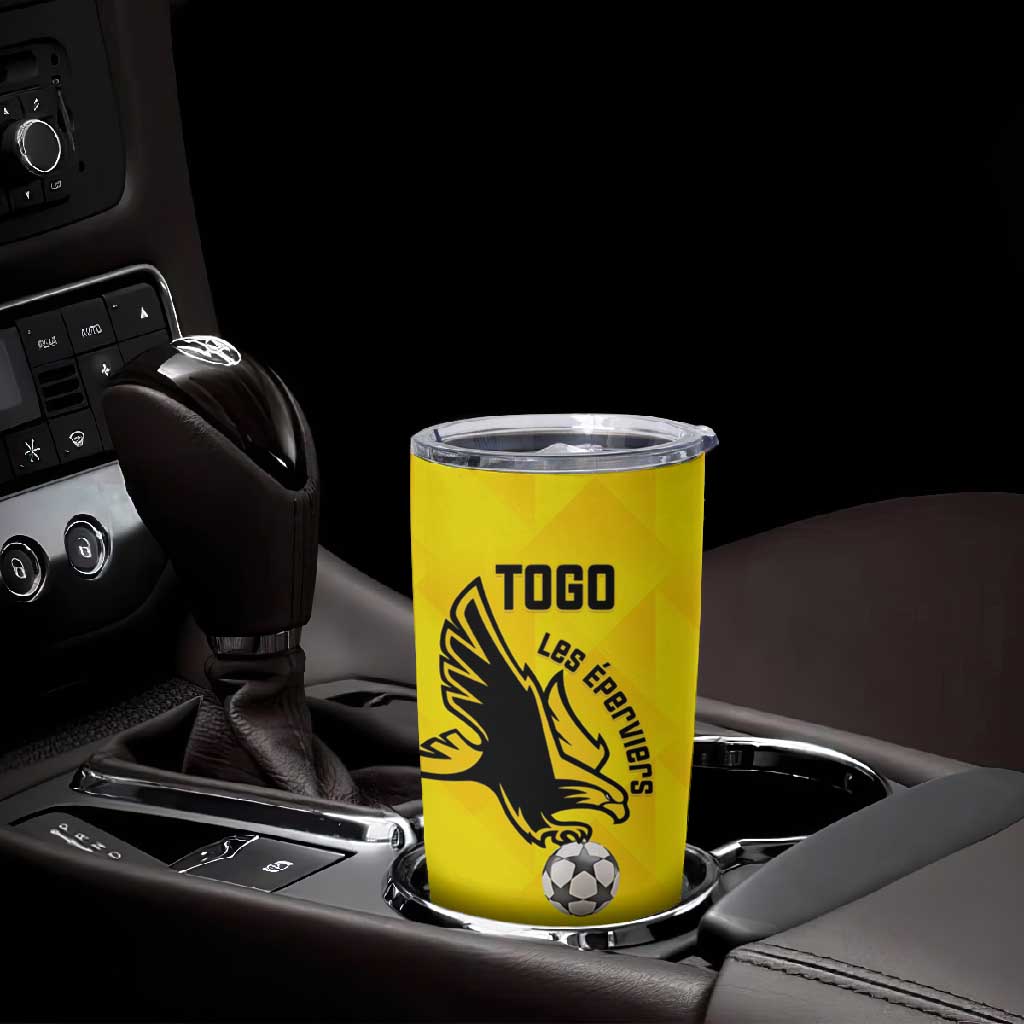 Custom Togo Football Tumbler Cup Go Champions
