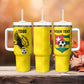 Custom Togo Football Tumbler With Handle Go Champions