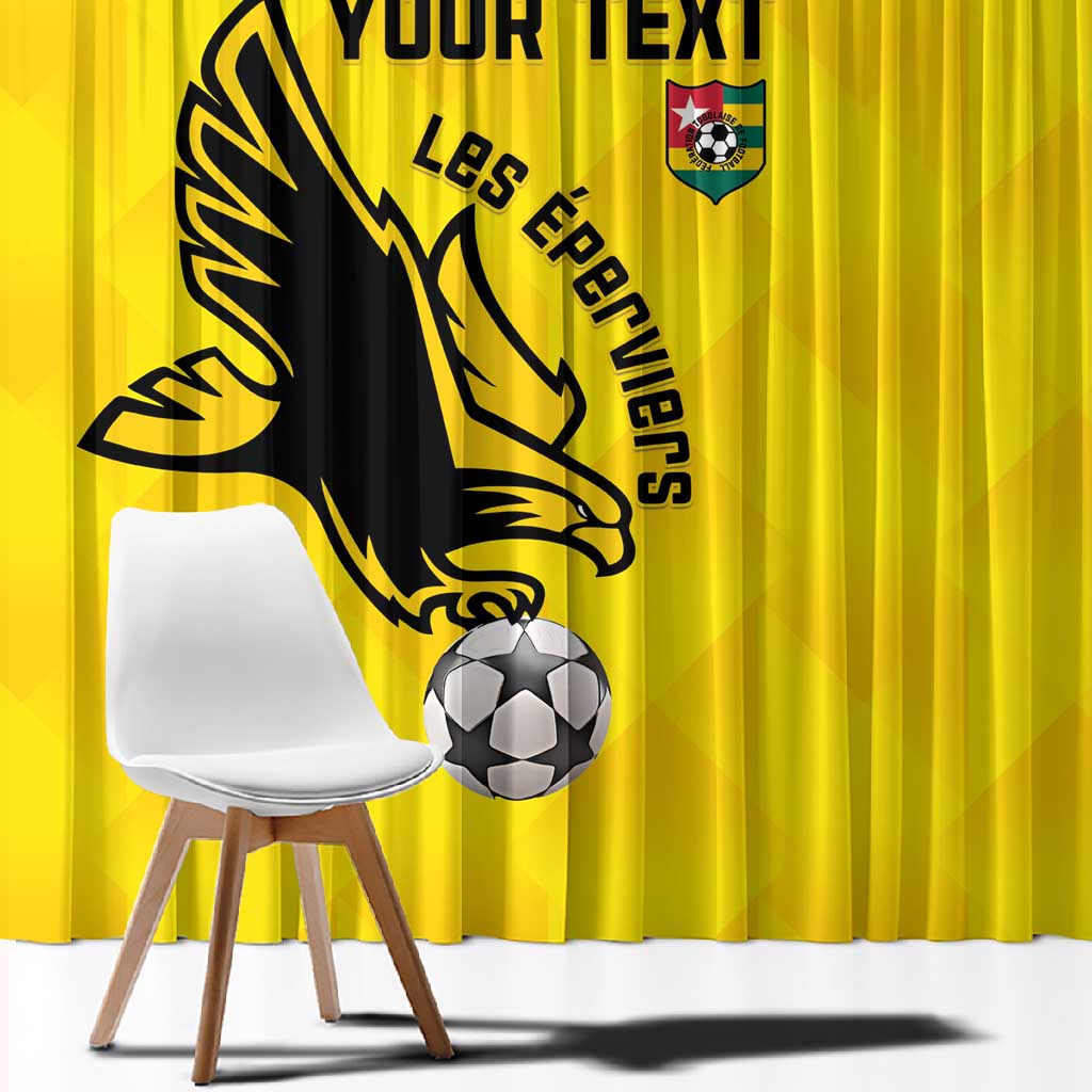 Custom Togo Football Window Curtain Go Champions