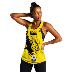 Custom Togo Football Women Racerback Tank Go Champions