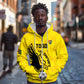 Custom Togo Football Zip Hoodie Go Champions