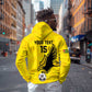 Custom Togo Football Zip Hoodie Go Champions