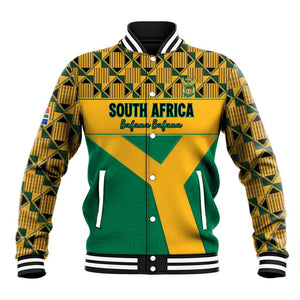 South Africa Soccer Custom Baseball Jacket Bafana Bafana
