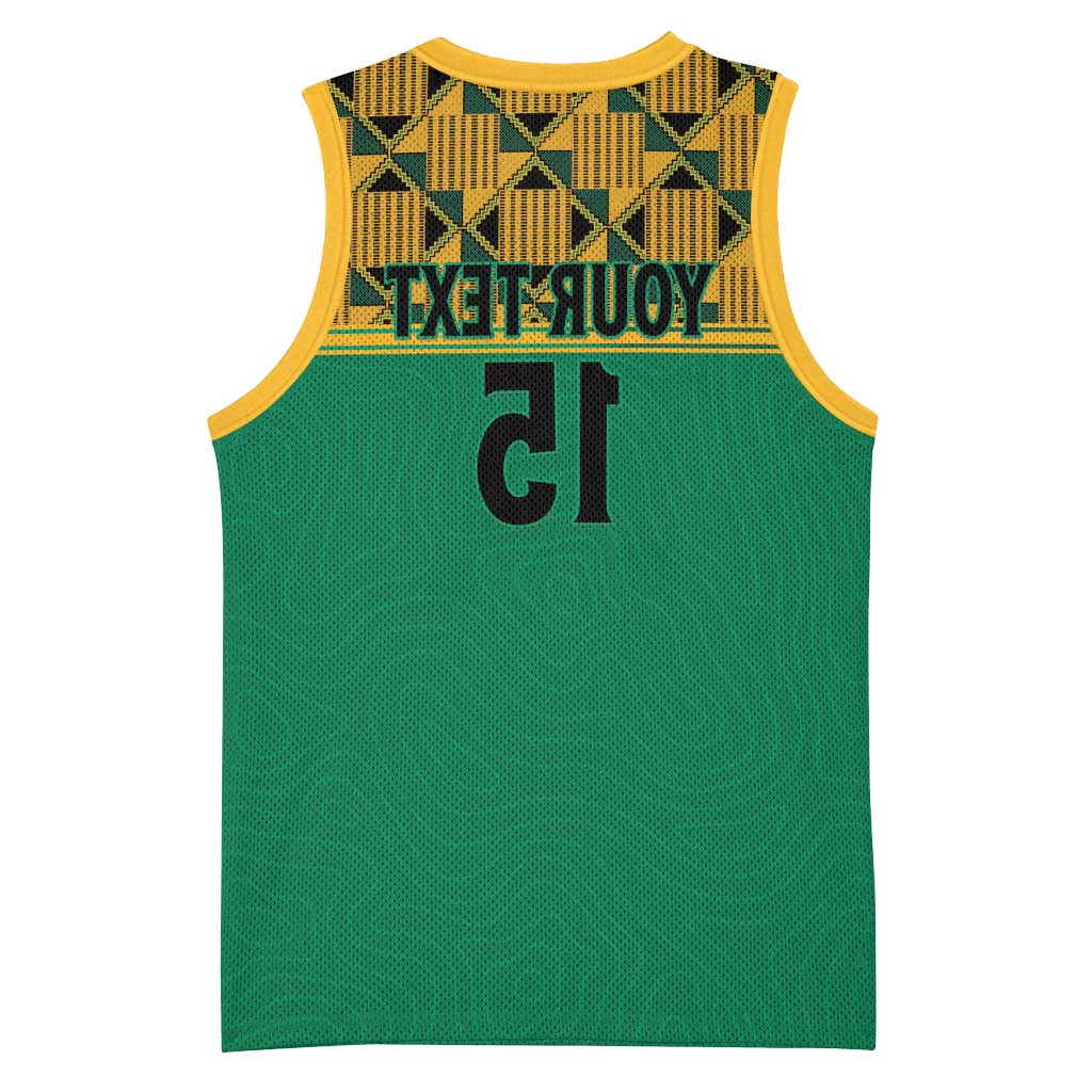 South Africa Soccer Custom Basketball Jersey Bafana Bafana - African Pride