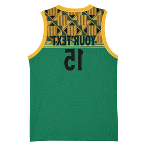 South Africa Soccer Custom Basketball Jersey Bafana Bafana - African Pride
