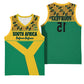South Africa Soccer Custom Basketball Jersey Bafana Bafana - African Pride