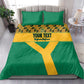 South Africa Soccer Custom Bedding Set Bafana Bafana