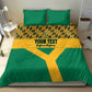 South Africa Soccer Custom Bedding Set Bafana Bafana