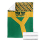 South Africa Soccer Custom Blanket Bafana Bafana