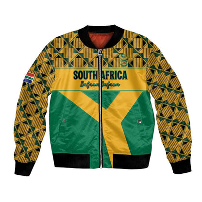 South Africa Soccer Custom Bomber Jacket Bafana Bafana