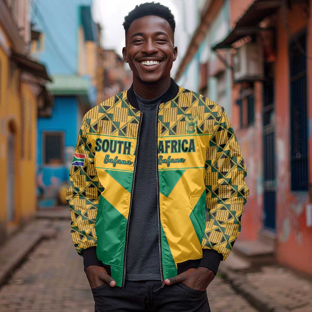 South Africa Soccer Custom Bomber Jacket Bafana Bafana
