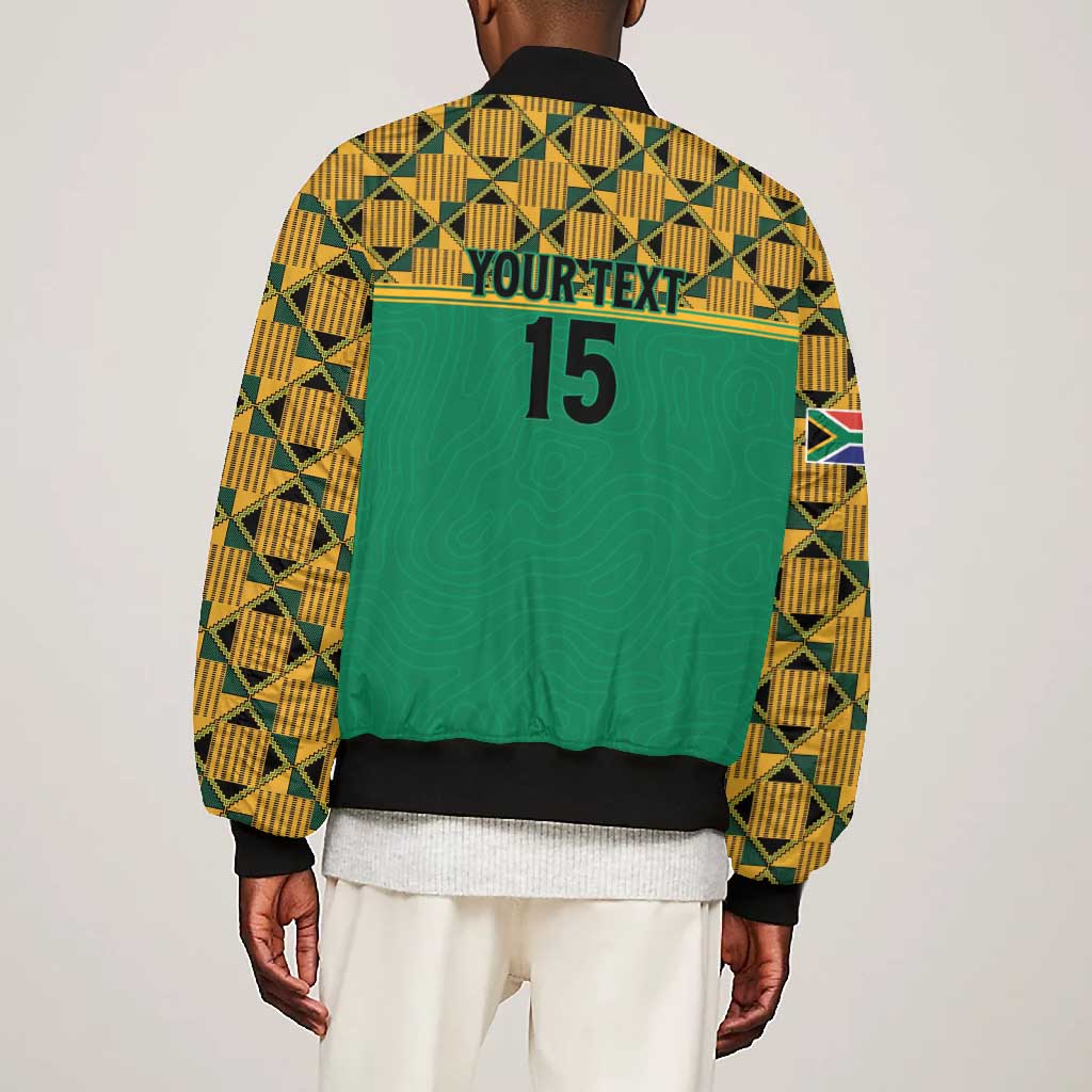 South Africa Soccer Custom Bomber Jacket Bafana Bafana