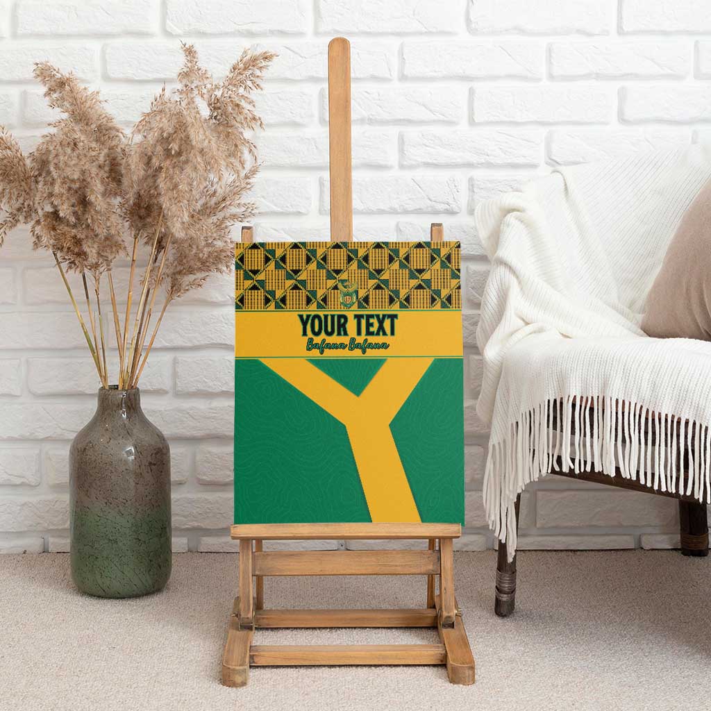 South Africa Soccer Custom Canvas Wall Art Bafana Bafana