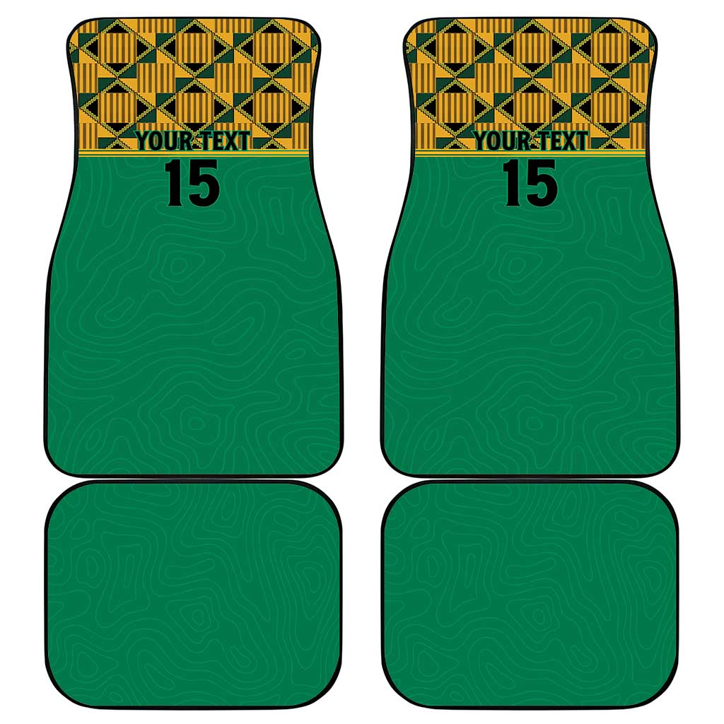 South Africa Soccer Custom Car Mats Bafana Bafana